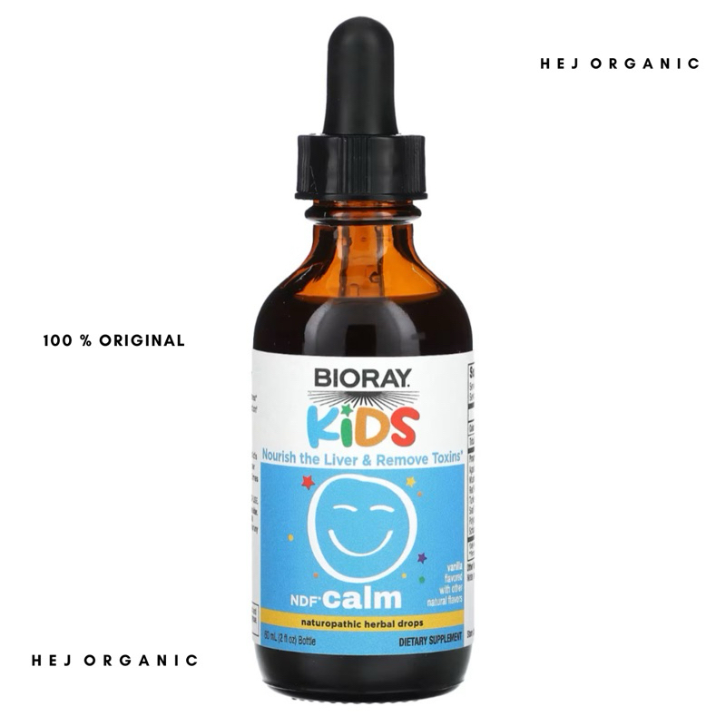 Bioray NDF Tummy, Immune, Calm, Happy, Sleepy, Pooper Probiotic Blend 59 Ml