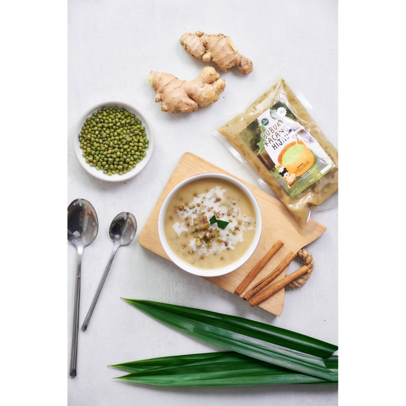 Menu Jajanan Tradisional Bubur Kacang Hijau, Bubur Ketan Hitam, Kolak Booster, Setup By Nutriti