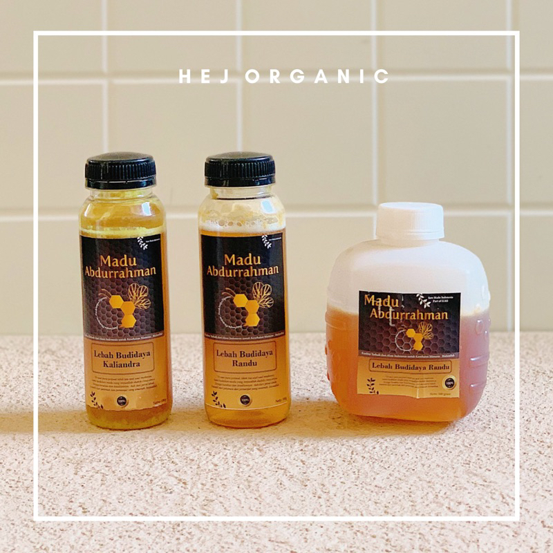Raw Honey Randu, Kaliandra & Akasia By Madu Abdurrahman