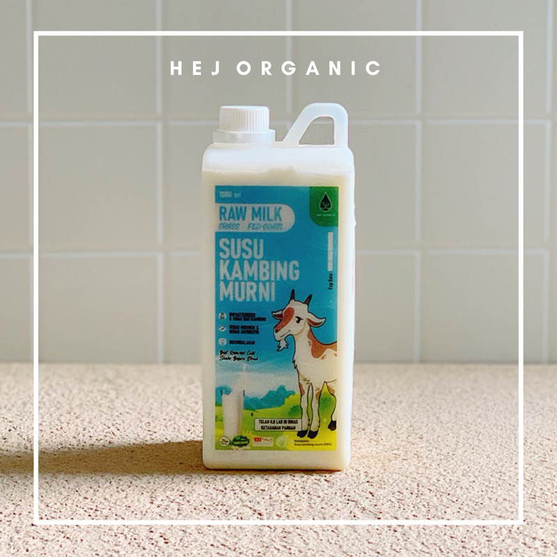 Raw Goat Milk Grassfed Hormone Free Antibiotik Free Teruji Lab Rutin