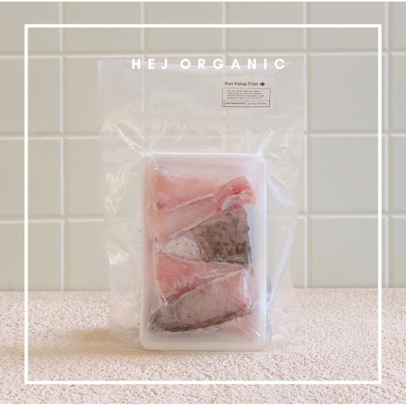 Fillet Ikan Kakap Merah, Kakap Putih, Kerapu, Ekor Kuning, Kuwe Natural Bebas Pengawet