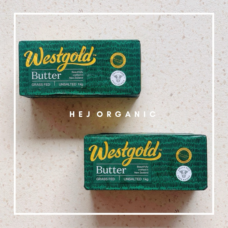 Grassfed Beef Unsalted & Salted Butter New Zealand By Westgold