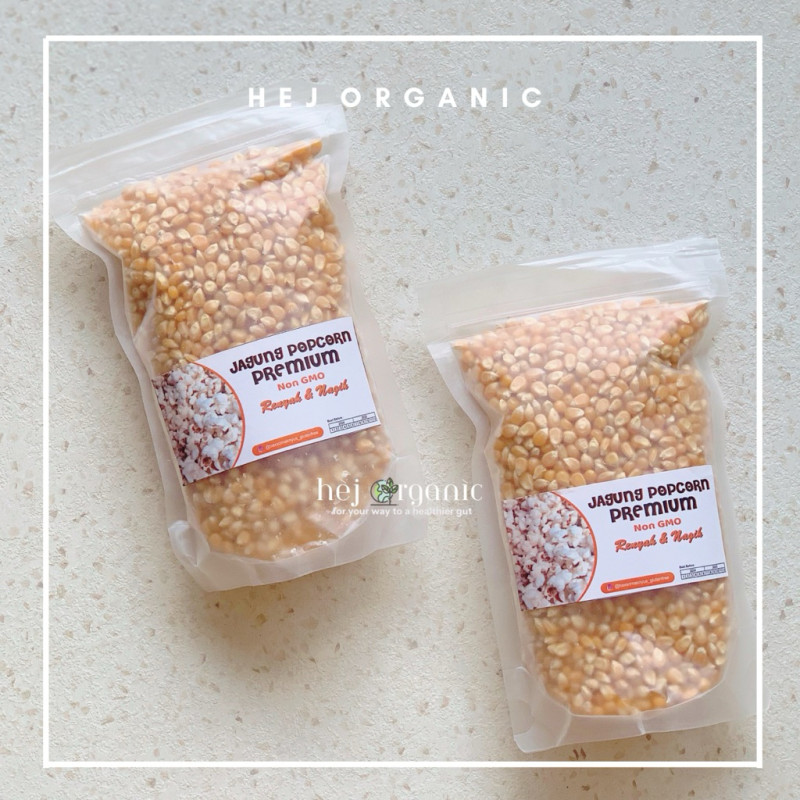Jagung Popcorn Non Gmo Raw 500 Gram