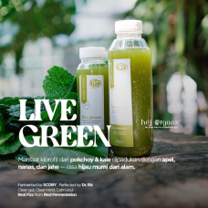 Duo Segar Kombucha Halal Berpadu Dengan Coldpress Juice Organik