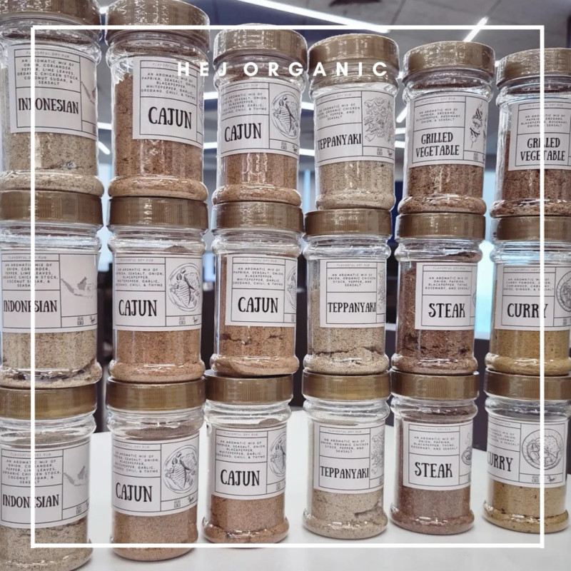 Dry Rub / Bumbu Marinasi Kering Natural Tanpa Msg Tanpa Gula & Garam Rafinasi