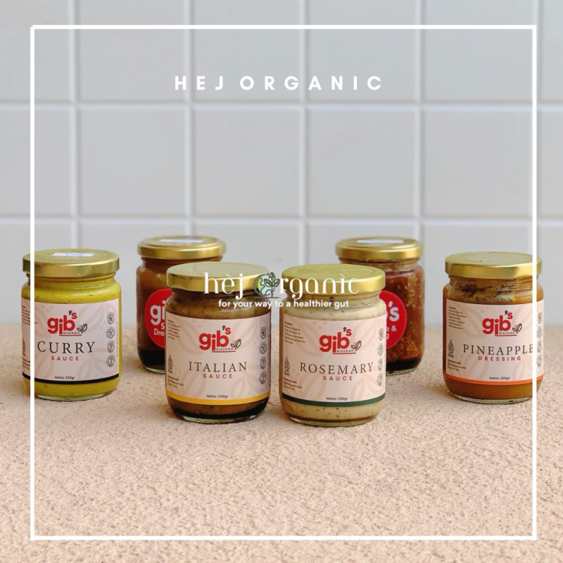 Organic Sauce & Dressing Halal Certified By Gib s
