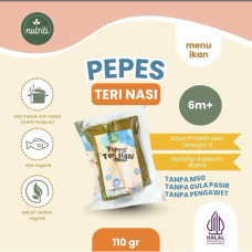 Pepes Teri Nasi Organik Dairy Free By Nutriti