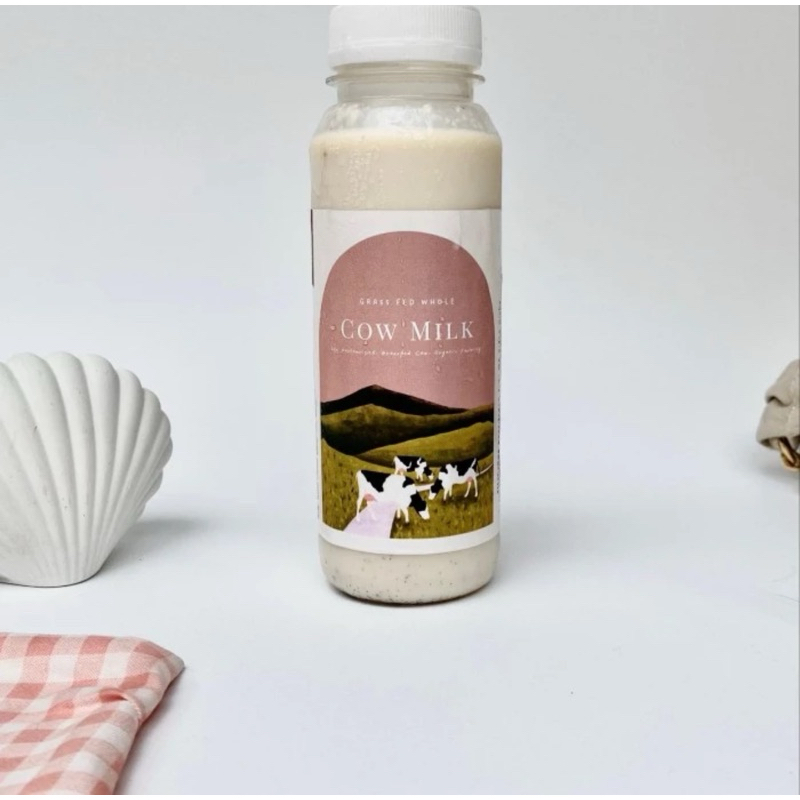 Organic Grassfed Raw Cow Milk & Low Pasteurized Cow Milk By Farmelliy