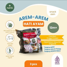 Arem Arem Hati Ayam & Beras Merah Organik Padat Nutrisi By Nutriti
