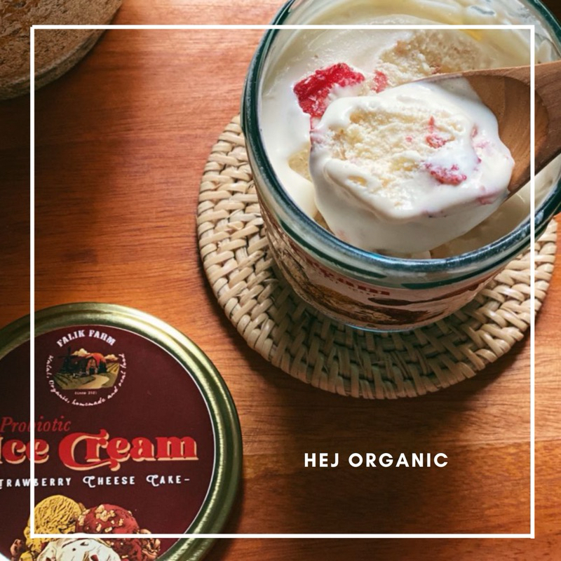 Ice Cream Probiotic Gluten Free From Grassfed Cow Milk Kefir By Falik Farm