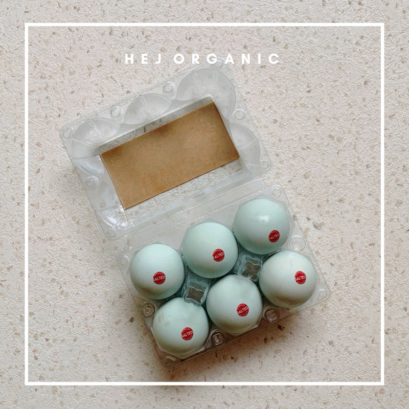 Telur Asin Bebek Natural, Cage Free, Hormone Free, Antibiotic Free