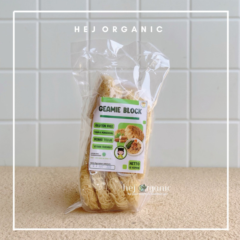 Mie Block Gluten Free Tanpa Telur Tanpa Bumbu Isi 12 Keping