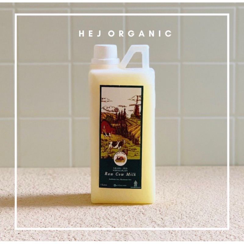 Raw Cow Milk Grassfed By Falik Farm