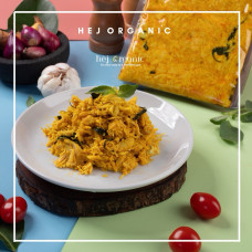 Ayam Suir Organik Tidak Pedas & Ayam Suir Organik Kemangi Sambal Balado Pedas Sedang Menu Protein Lauk Pauk
