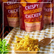Snack Protein Crispy Organic Shredded Chicken Tanpa Tepung Egg Free Dairy Free By Hazmina Meals