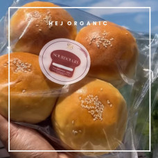 Roti Hokkaido Burger Bun Soft Sourdough Premium With Finest Ingredients