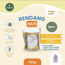 Rendang Hati Sapi Grassfed Tidak Pedas Menu Anak Padat Nutrisi By Nutriti