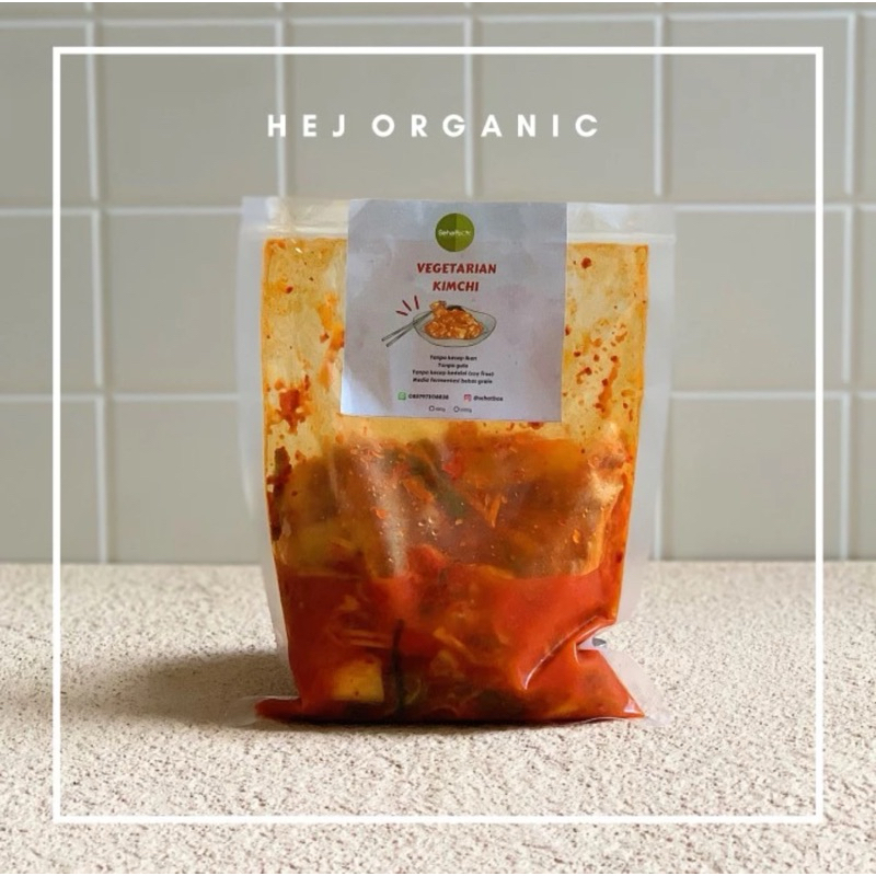 Organic Kimchi Fermented Food