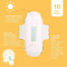 100% Organic Cotton Day Pads, Night Pads, All Night Pads By Yoona