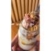 Organic Strawberry Rush Jam & Streusel Gluten Free Toping Yoghurt, Raw milk By Healthy Yoghurt Malang