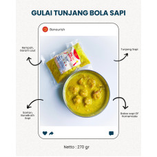Gulai tunjang bola sapi benourish