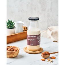 Susu almond vanilla aktivasi